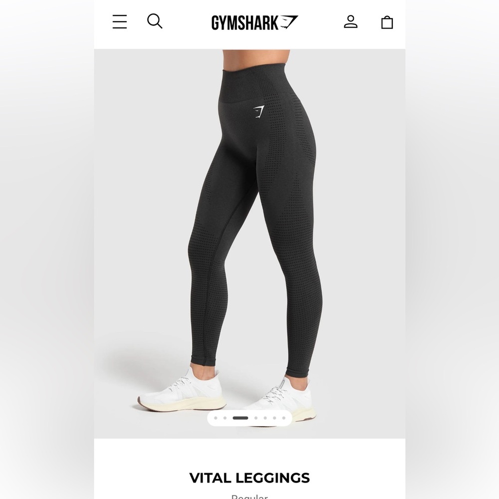 Gymshark Black Vital Leggings